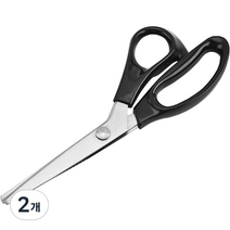 TUCOB 스테인리스 핑킹가위 삼각형 재단가능 3mm, 혼합색상, 2개