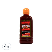 레벤 캡사이신 아주 매운맛 소스, 4개, 550g