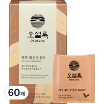 오설록 제주 화산우롱차, 1.5g, 60개