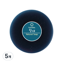 프로버블리 청대 중성 비누 에센스 바, 110g, 5개
