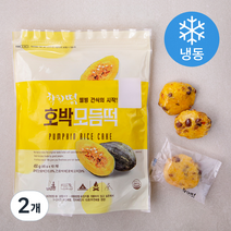 착한떡 호박모듬 10개입 (냉동), 450g, 2개