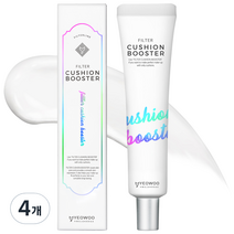 여우화장대 필터 쿠션 부스터 모공 프라이머 메이크업베이스 40ml, 4개