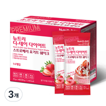 뉴트리디데이 다이어트 쉐이크 14포, 3개, 350g