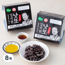 맑은물에 김석원 쥐눈이콩 낫또 6개입, 136.5g, 4개