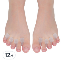 핀에스 실리콘 발가락 벌리개 FC1801, 12개