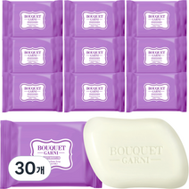 부케가르니 딥퍼퓸 비누 프렌치라벤더, 100g, 30개