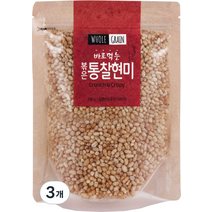 태광선식 볶은 통 찰현미, 130g, 3개