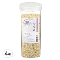 월그그린 싱싱영양통 찰보리, 1kg, 4개