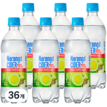 나랑드사이다 제로 그린애플, 500ml, 36개