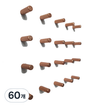 사진고정 네오디움 자석, 오렌지, 60개