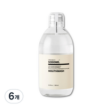 쏘두위 오일풀링 마우스워시, 500ml, 6개