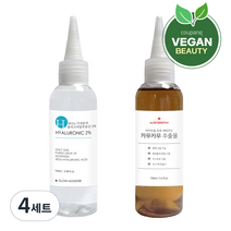 글로우몬스터 카무카무 추출물 100ml + 3Kda 올리고 히알루론산 2% 원액 100ml, 4세트