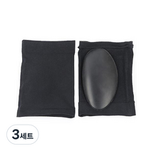 하이어앤하이어 아치패드 양쪽 세트 블랙, 3세트