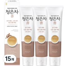 청은차 선 치약, 120g, 15개