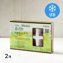오가니아 유기농인증 다짐육 소고기 (냉동), 180g, 2개