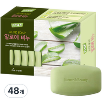 무궁화 타임 알로에비누, 90g, 48개