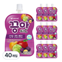 아이배냇 끙아 과일야채주스 80ml, 씨, 40개