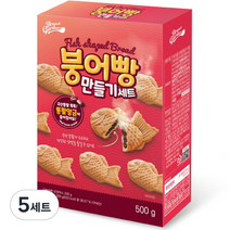 브레드가든 붕어빵 만들기세트, 500g, 5세트