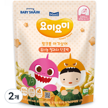 요미요미 유기농 쌀과자 25g, 단호박, 2개