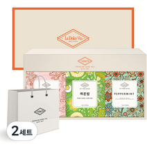 라돌체비타 프리미엄 허브차 3종 선물세트 + 쇼핑백, 히비스커스 1.2g x 6p + 페퍼민트 1.2g x 6p + 레몬밤 1.2g x 6p, 2세트