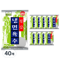 칠갑농산 냉면육수, 40개, 300ml