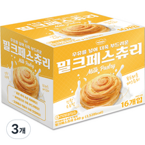 밀크페스츄리 16p, 3개, 640g