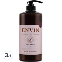 앙방 약산성 퍼퓸 두피샴푸 메리미달링, 3개, 1000ml