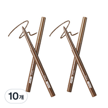 머지 더 퍼스트 슬림 젤 아이라이너 0.05g, GS4 BROWN QUARTZ 브라운 쿼츠, 10개