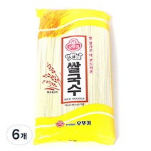 오뚜기 옛날 쌀국수, 700g, 6개