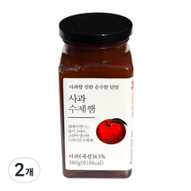 사과 수제쨈, 380g, 2개