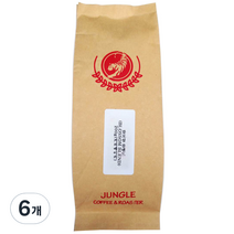 정글인터내셔널 블로섬 블렌드 원두, 커피메이커, 200g, 6개