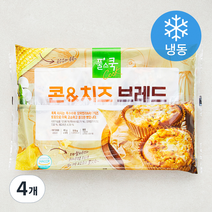 풀무원 풀스쿡 콘 & 치즈 브레드 6입 (냉동), 510g, 4개