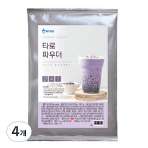 위드고 타로 밀크티 파우더, 1kg, 1개, 4개