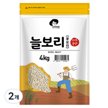 엉클탁 늘보리, 4kg, 2개
