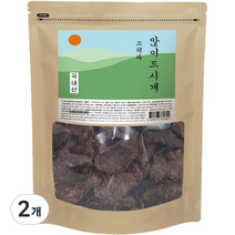 많이드시개 대용량 국내산 강아지 수제간식, 2개, 소허파