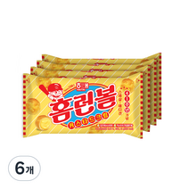 홈런볼 커스타드크림 4p, 164g, 6개