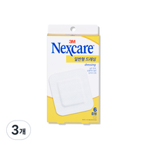 3M 넥스케어 일반형 드레싱 중형 6매, 3개