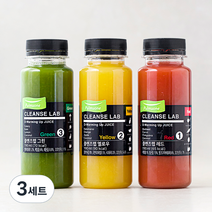 풀무원 클렌즈랩 주스 레드 + 옐로우 + 그린 세트, 570ml, 3세트