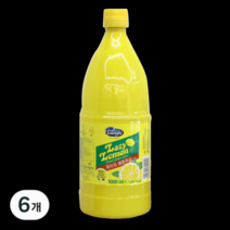 레이지레몬 쥬스, 6개, 1000ml