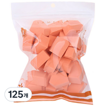 타이탄 뷰티 라텍스 화장 퍼프 메이크업 하우스 스펀지, 랜덤발송, 125개