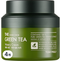 토니모리 더 촉촉 그린티 수분 크림, 100ml, 4개