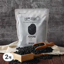 바른곡물 국산 서리태, 800g, 2개
