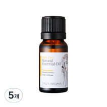 데일리아로마 내츄럴 에센셜 오일 프랑킨센스향, 10ml, 5개