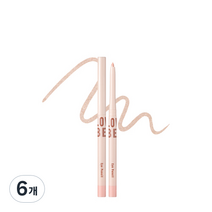 토니모리 애교 빔 드로잉 펜슬 0.3g, 02 쉬머 골드, 6개