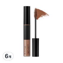 케이트 3D 아이브로우 컬러 N 6.3g, BR-6, 6개
