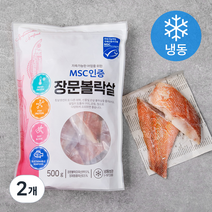 프리미어 미국 MSC인증 장문볼락살(냉동), 500g, 2개