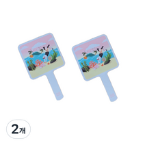 제주에퐁당 사각손거울 2p, 제주 해녀, 2개