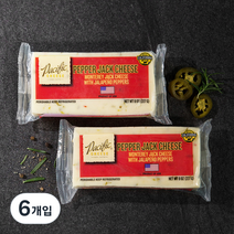 퍼시픽 페퍼 잭 치즈, 227g, 6개입