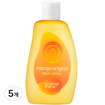 망고드랍 망고 오리지널 바디로션 과일향, 300ml, 5개