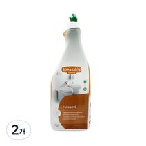 알마카비오 화장실클리너 멘톨향, 750ml, 2개